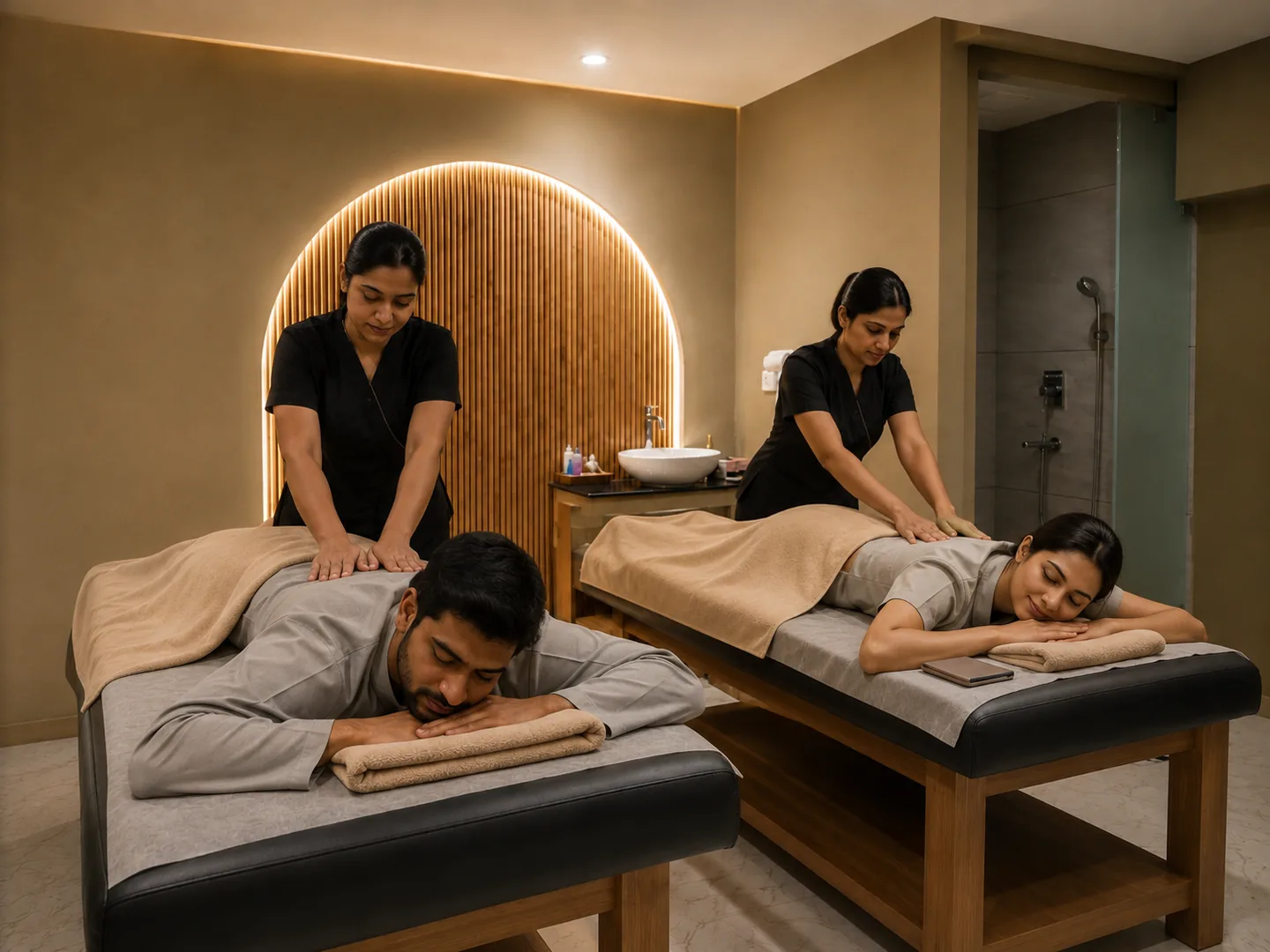 Couple Massage at Celestial Spa in Manikonda