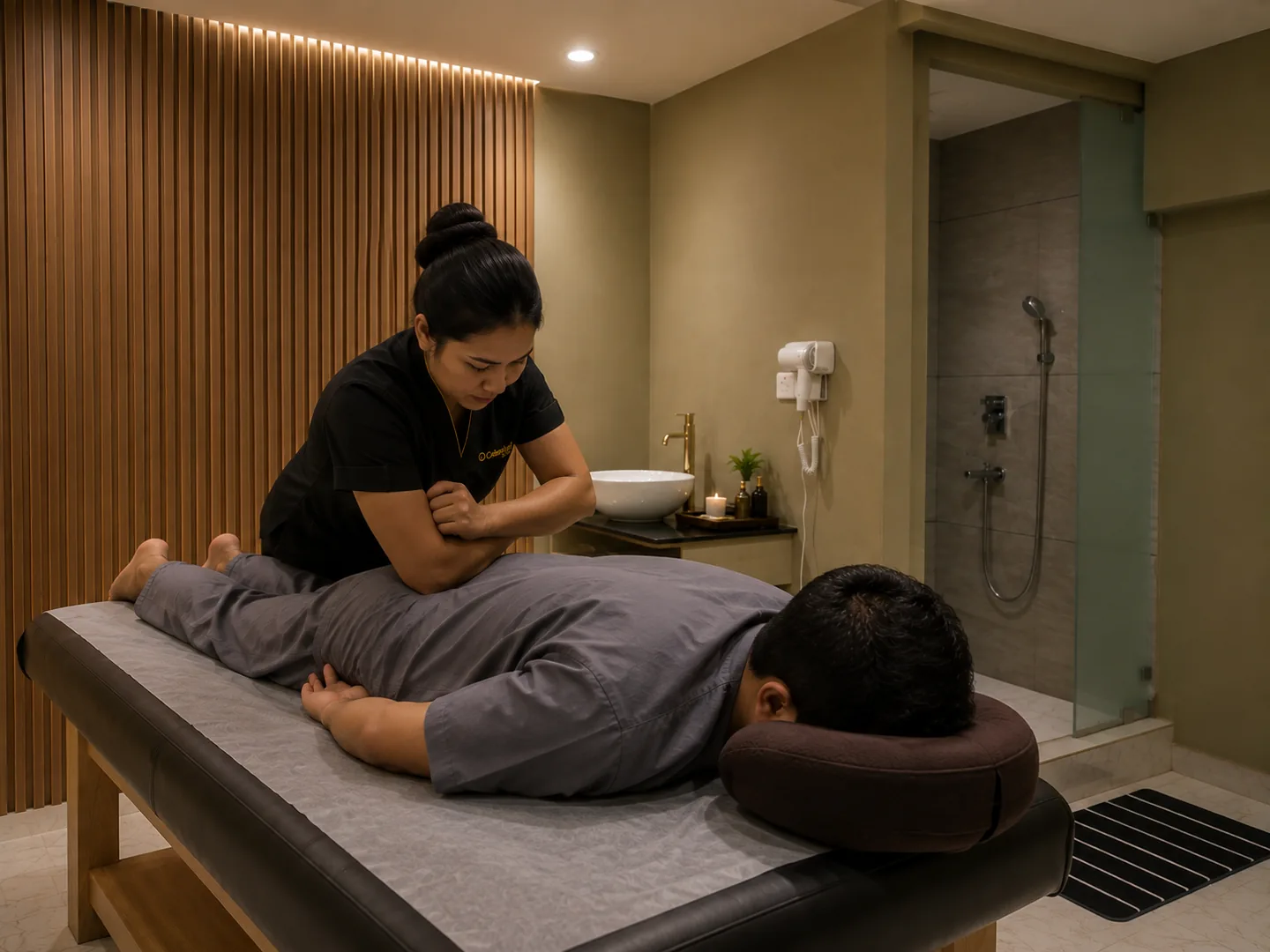 Deep Tissue Massage at Celestial Spa in Manikonda
