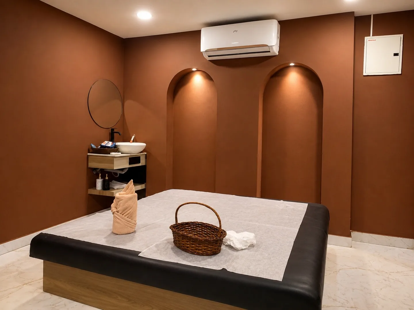Celestial Spa interior in Puppalaguda