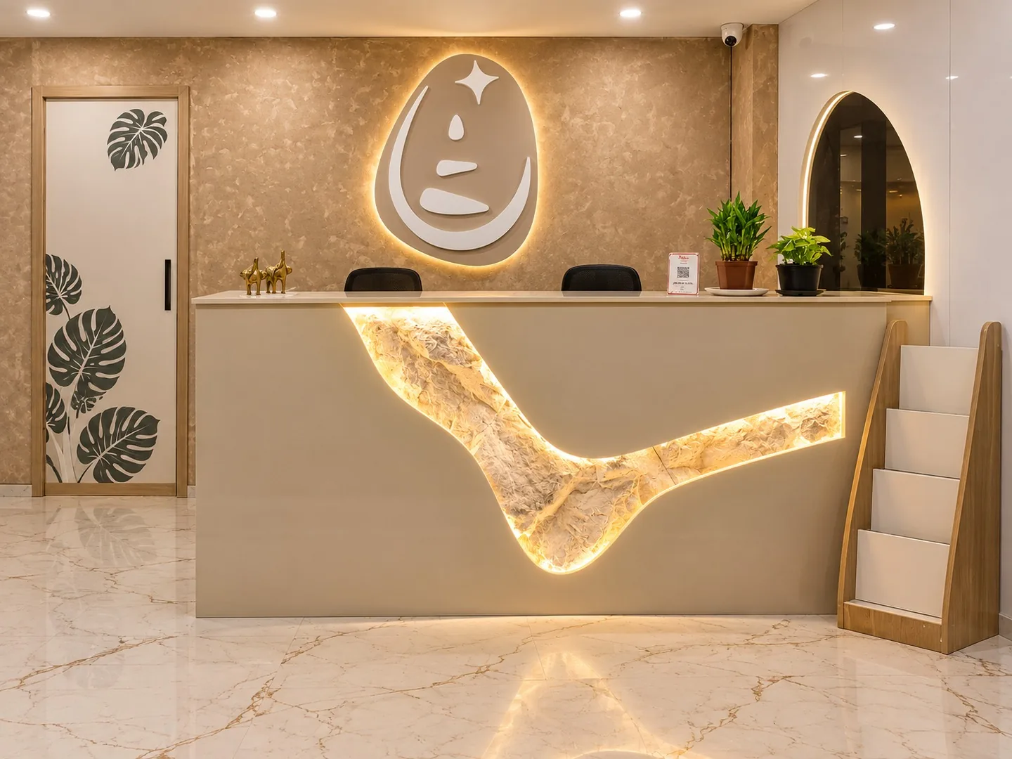 Celestial Spa interior in Puppalaguda